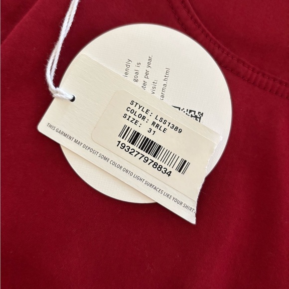 NWT! AG • Adriano Goldschmied • Legging Ankle • Rich Scarlet • 31 • Retail $178 - Picture 9 of 16